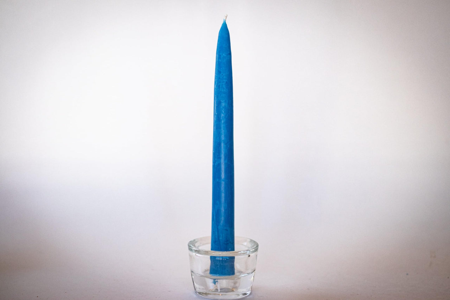 100% Pure Beeswax Taper Candles - All-Natural Handmade Decorative & Dipped Smokeless Unscented Candles for Christmas, Advent, and Hanukkah, Rainbow, 8.5 Inches, 12 Candle Set, by BeeTheLight