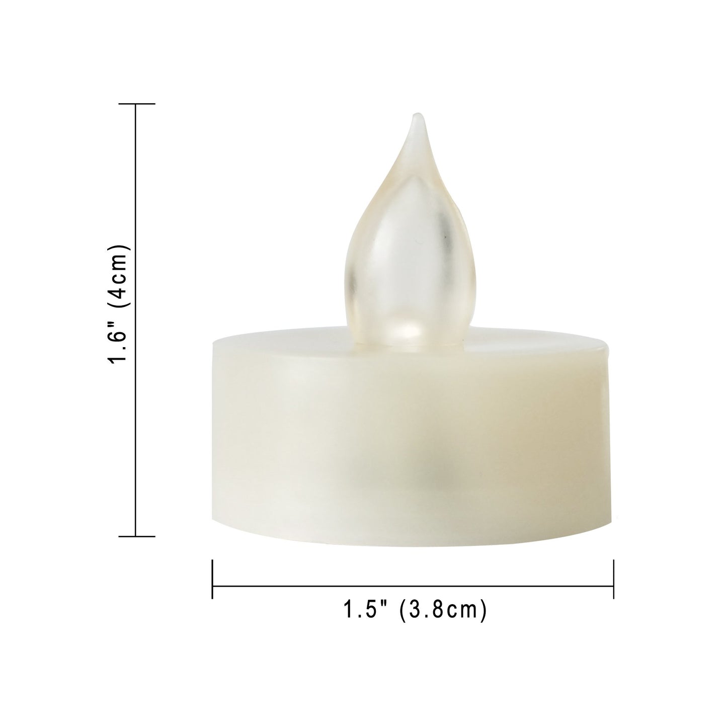 CANDLE CHOICE Battery Operated Flameless Tea Lights with Timer Realistic Flickering Electric LED Tealight Candles for Halloween Thanksgiving Christmas Wedding Party Decorations 6 PCS Batteries Incl.