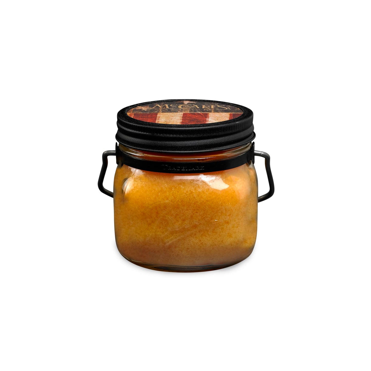 McCall’s Candles | Raspberry Lemon | 16 oz Two-Wick Scented Candle | USA-Poured | Vintage Mason Jar with Carrying Handle | Tangy Raspberry & Fresh Lemon Fragrance