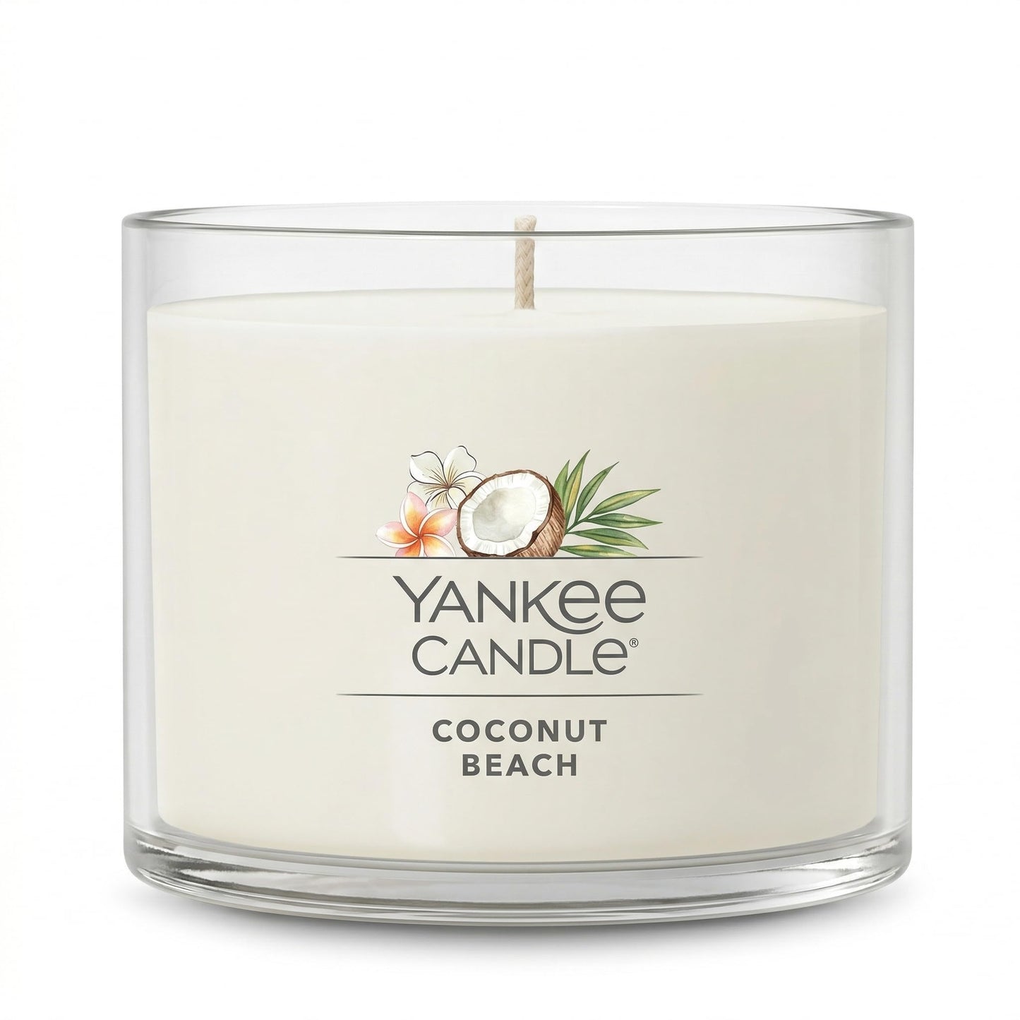 Yankee Candle Mini Jar Scented Candles, Small Single Wick Candle Set, Soy Wax Blend, Vanilla Cupcake, Lilac Blossoms, Coconut Beach, Pink Sands (Sweet Serenity Variety Pack)