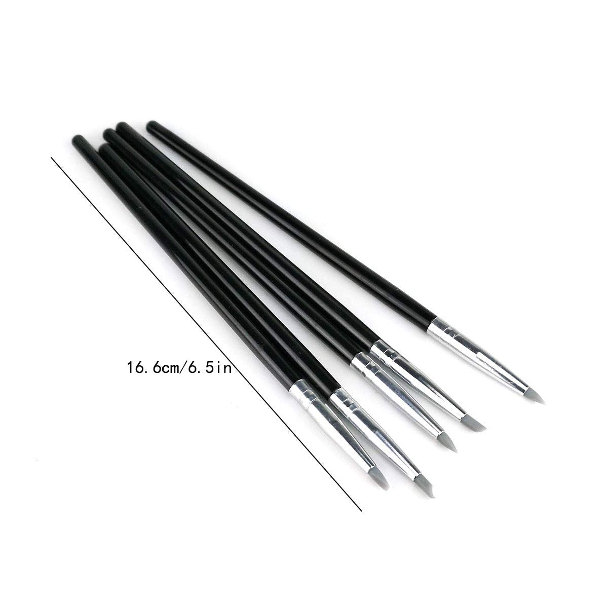 Hamineler 20Pcs Silicone Clay Sculpting Tool Clay Shaping Modeling Wipe Out Tools, Modeling Dotting Tool Pottery Sculpture Carving Tools