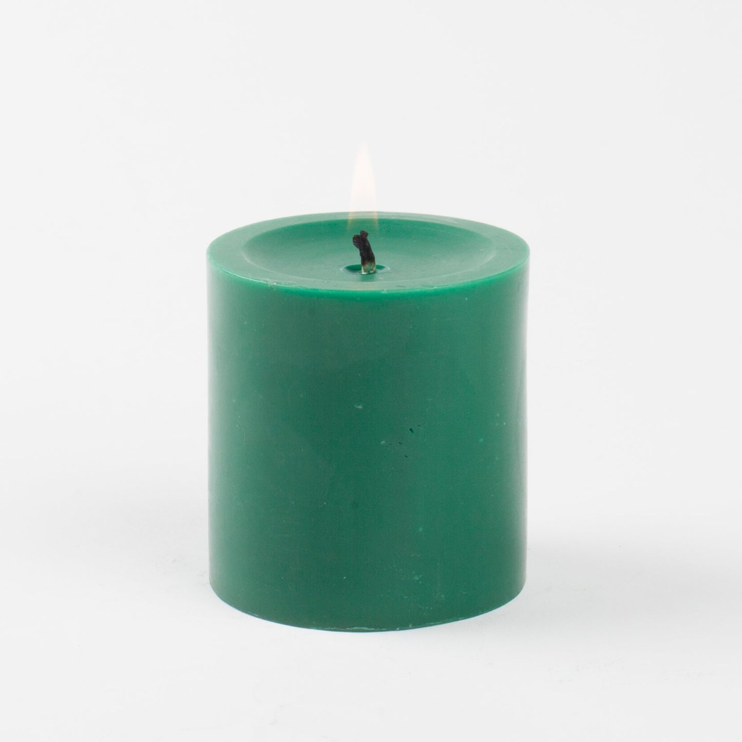 Richland® 3" X 3" Hand Poured Pillar Candle Dark Green