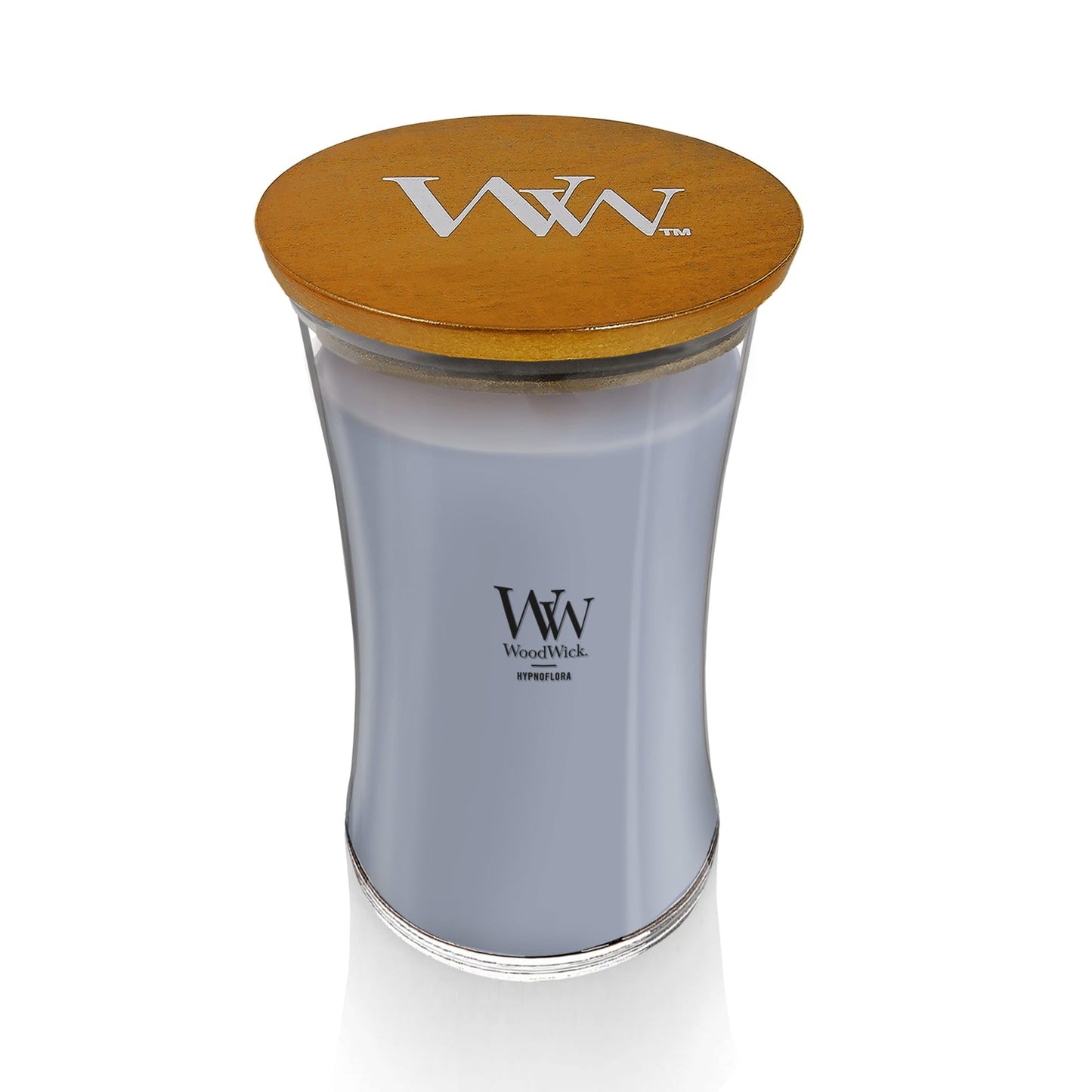 WoodWick Hypnoflora Scented Large Hourglass Candle, Crackles as it Burns, Up to 180 hrs Burn time, Perfect for Gifting or Home décor, 21oz