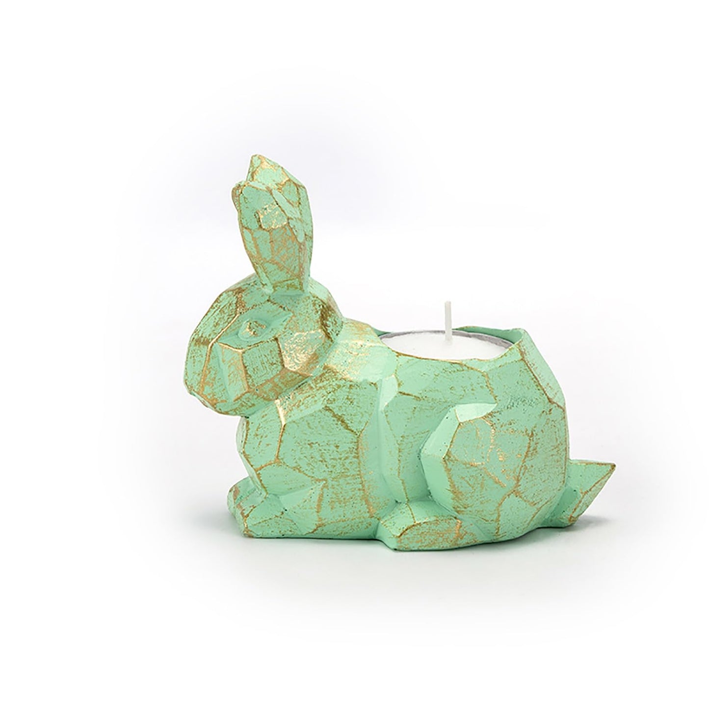 Candlestick Holders Easter Candlestick Home Furnishing Rabbit Animal Candle Tray Snail Eggshell Chicken Shape Candle Holders Party Decoration Candle Holders (Color : B)