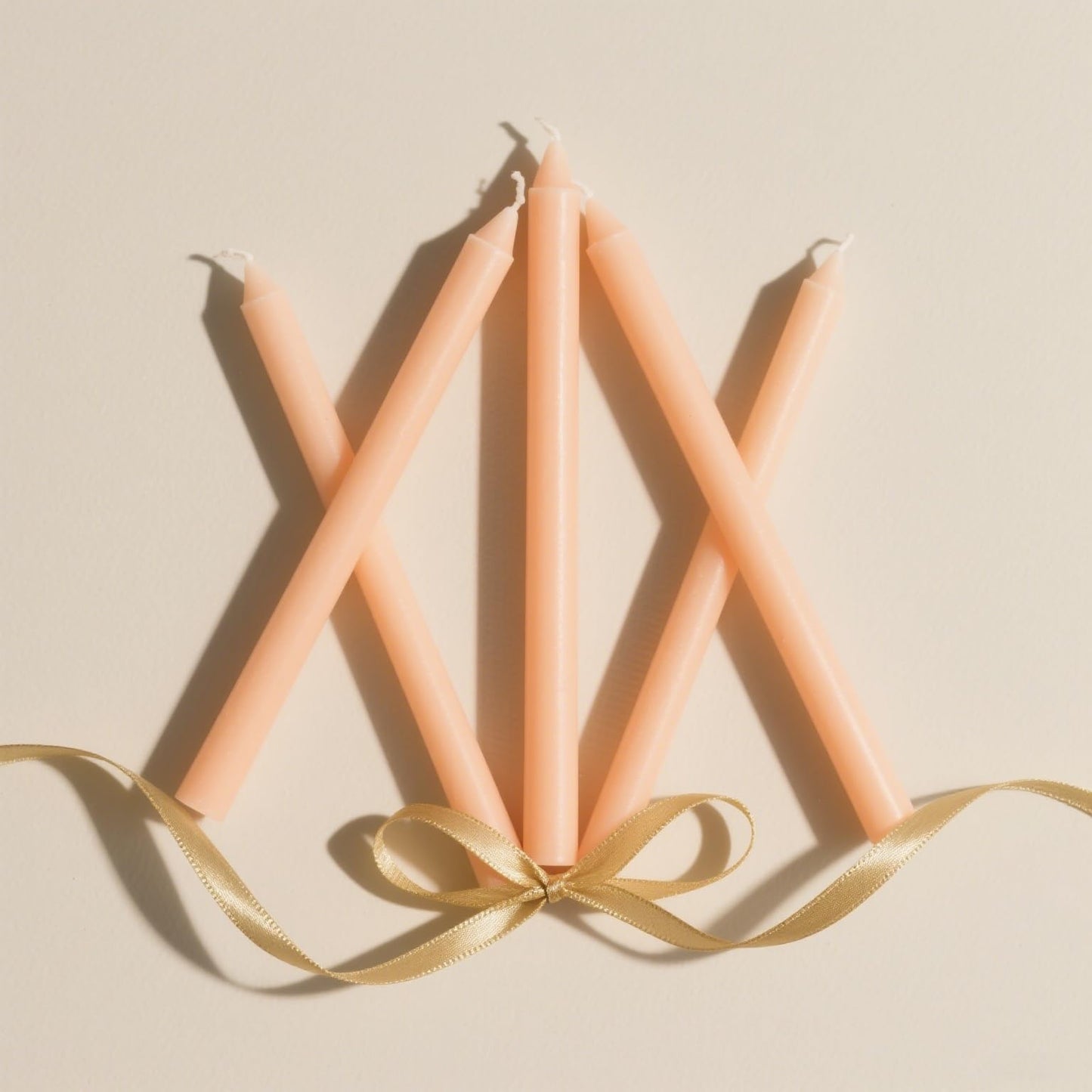 12-Pack Light-Orange Taper Candles, 10 Inch Unscented Dripless Candlesticks, Long-Lasting Burn Time of 7-8 Hours, Perfect for Fall Harvest Halloween Thanksgiving Dinners Parties and Home Décor