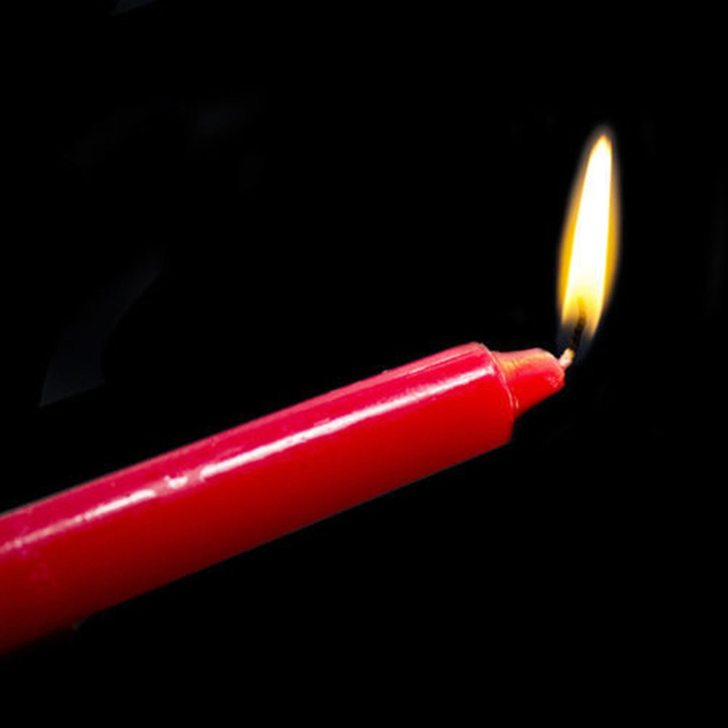 JIAHAO 3 PCS Low Temperature Candles Romantic Candles for Couples+Soft Long Cotton Rope 1Pack