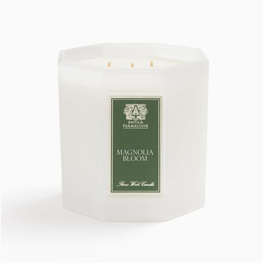 Antica Farmacista Luxury Scented Candle - Decorative Home Candle - Long-Lasting & Premium Scented - Luxury Gift - Magnolia Bloom, 25 oz