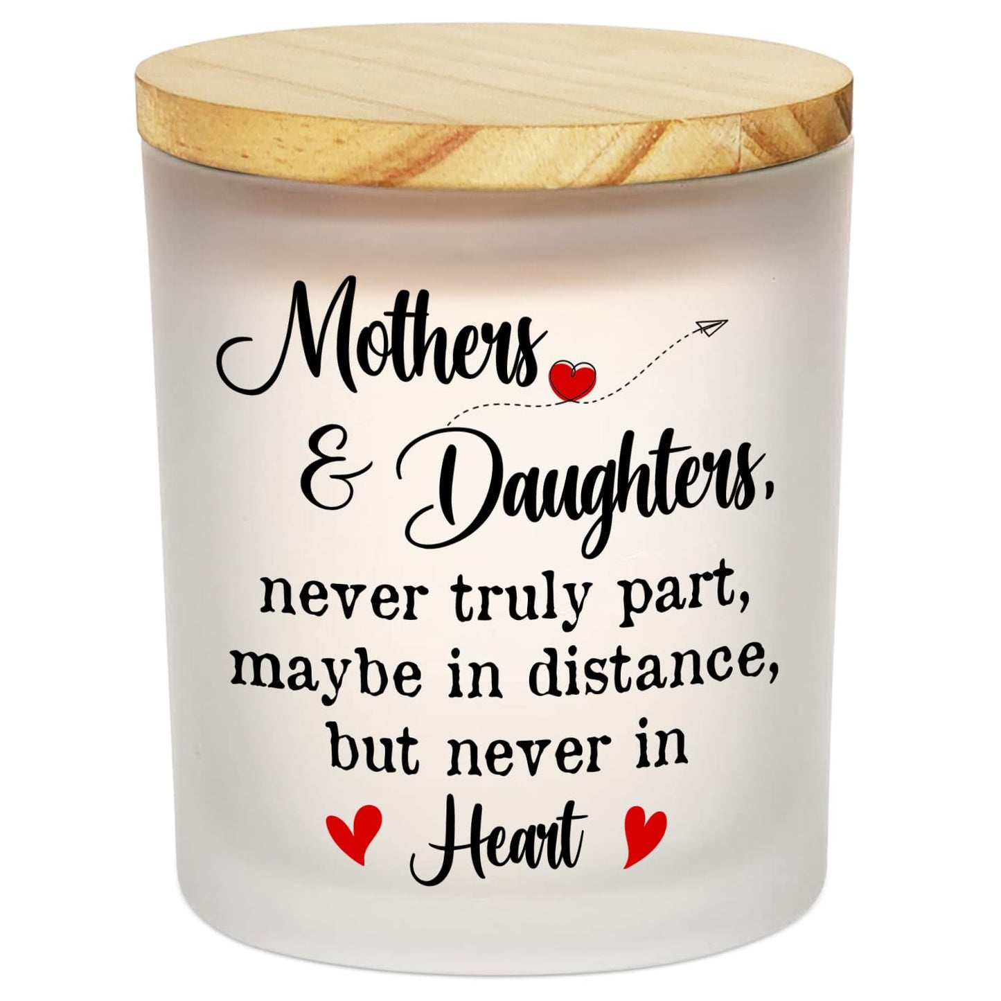 TEEZWONDER Birthday Gifts for Mom from Daughter - Long Lasting Vanilla Lavender Candle 10 oz - Mothers Day Birthday Gifts for Mom Mother Mama Grandma, Mother Daughter Gift, Scented Candles for Women