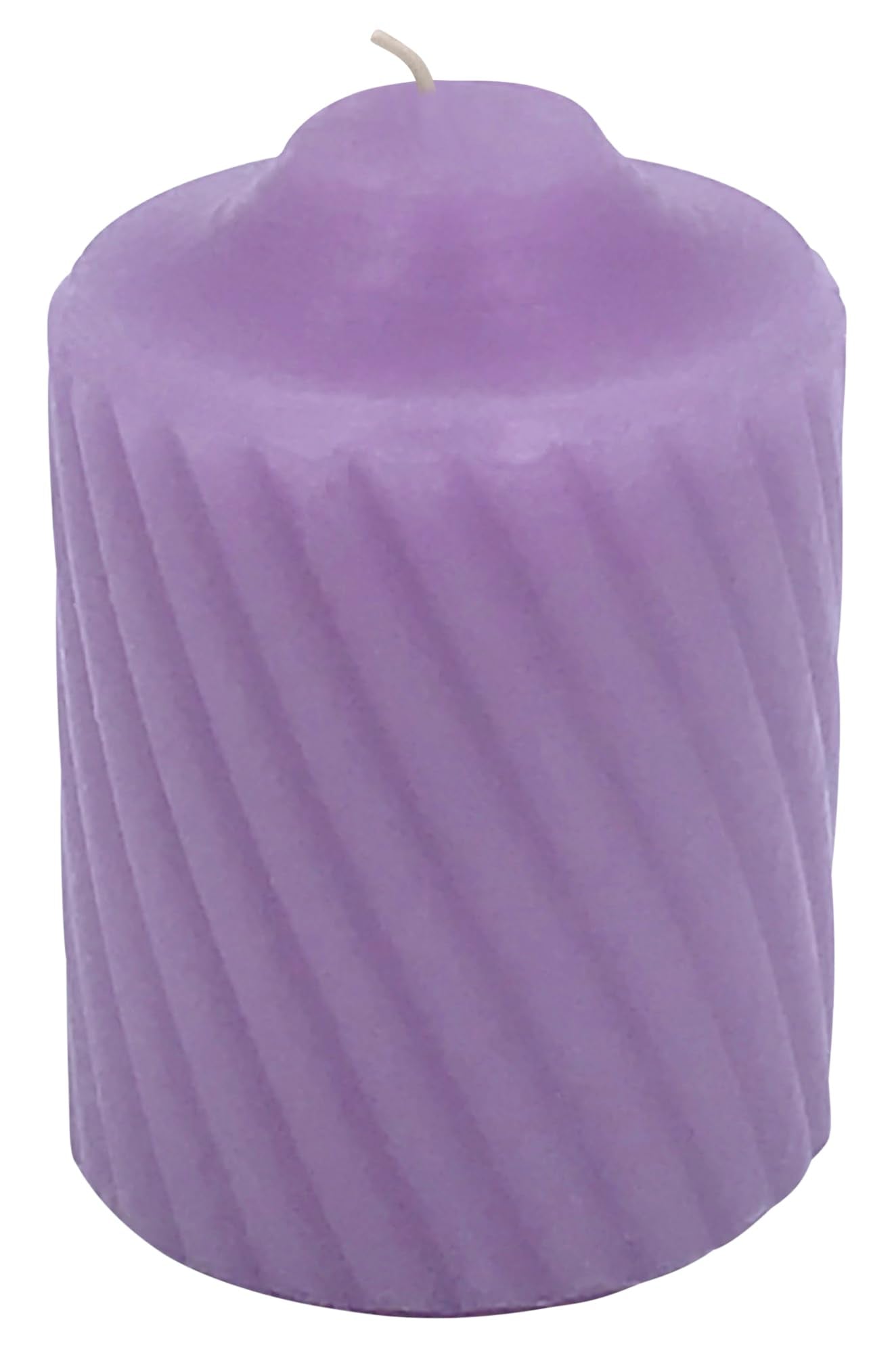 Generic 15 Hour Lightly Scented Votive Candles with a Textured Surface 19 Candles Per Box Made in The USA (Lavender/Lavender Scent)