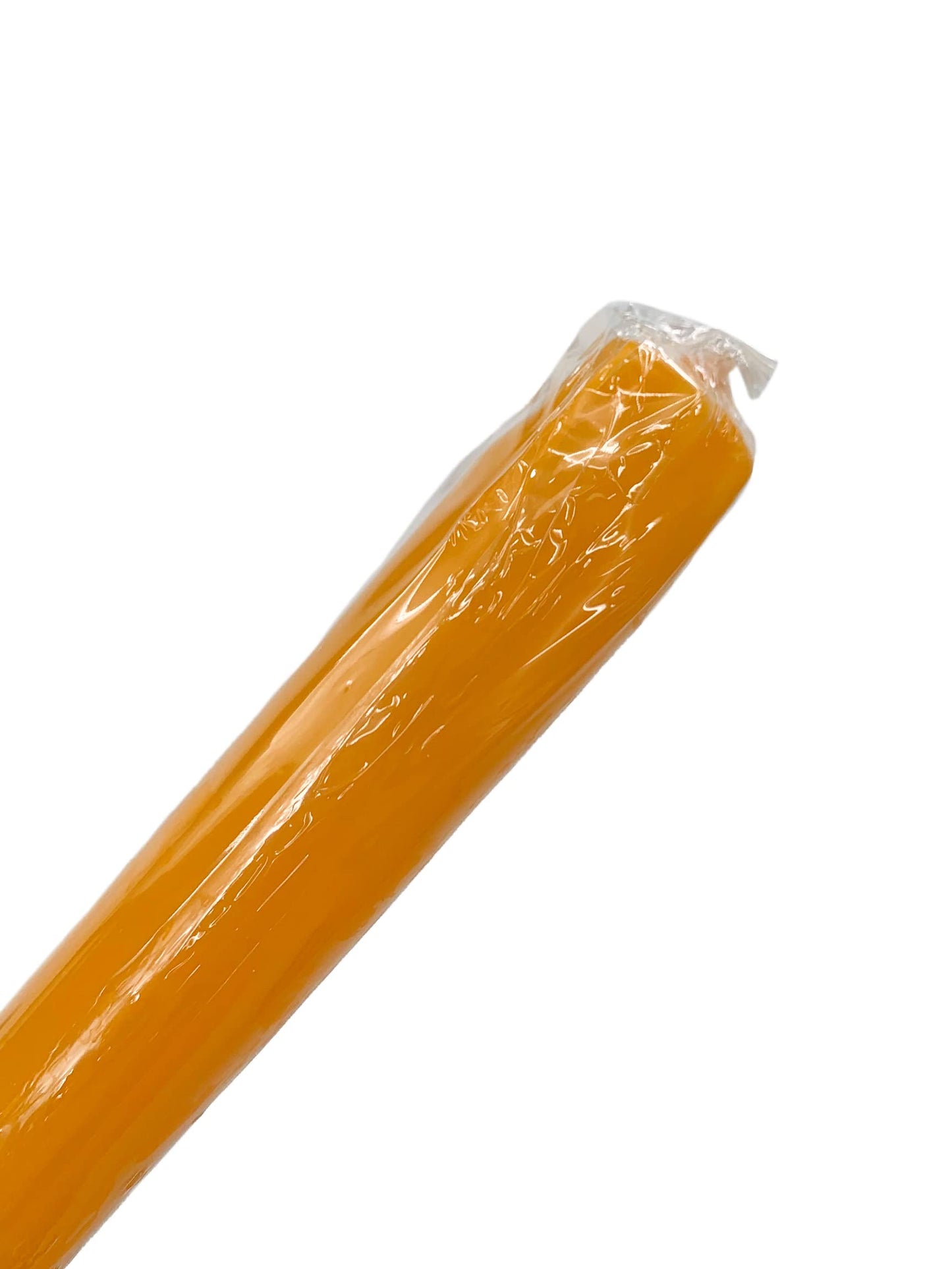 D'light Online 10" Autumn Yellow Elegant Taper Candles Premium Quality Candles, Unscented, Hand-Dipped Tapered Candles, Dripless and Smokeless - Set of 12 Individually Wrapped (10 Inch, Autumn Yellow)