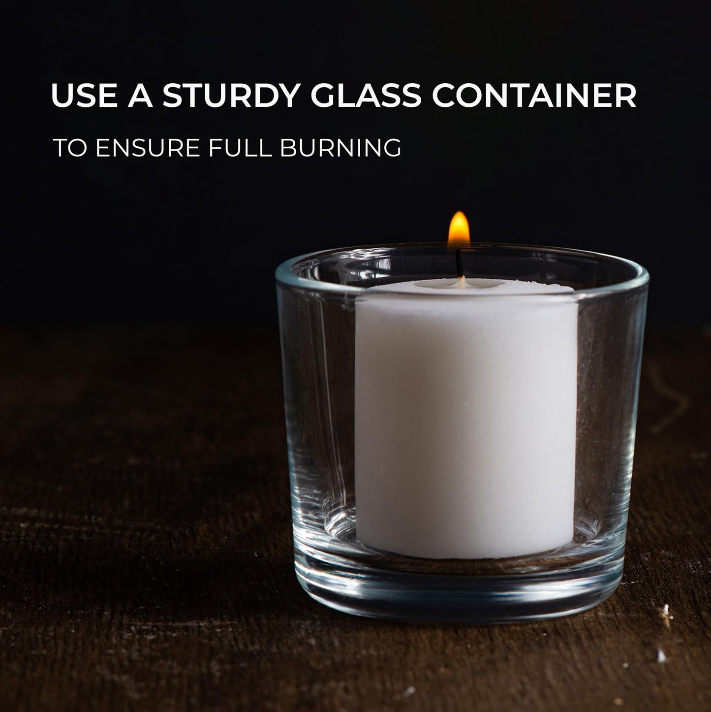 CANDWAX Unscented White Votive Candles Set of 36 - Clean-Burning, Long-Lasting 15 Hour Burn - Ideal for Weddings, Home Décor, Spa, Events - Bulk Value for Versatile Use
