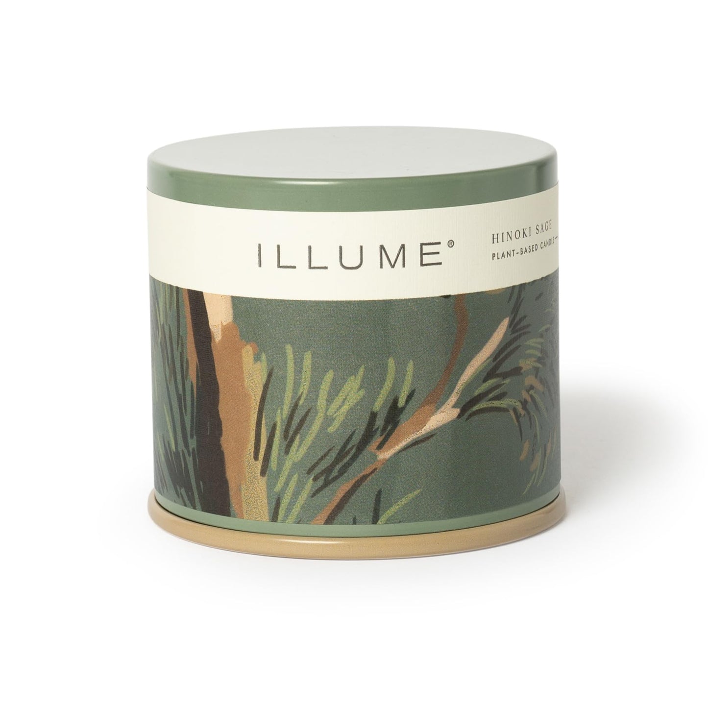Illume Beautifully Done Essentials Hinoki Sage Vanity Tin Scented Candle