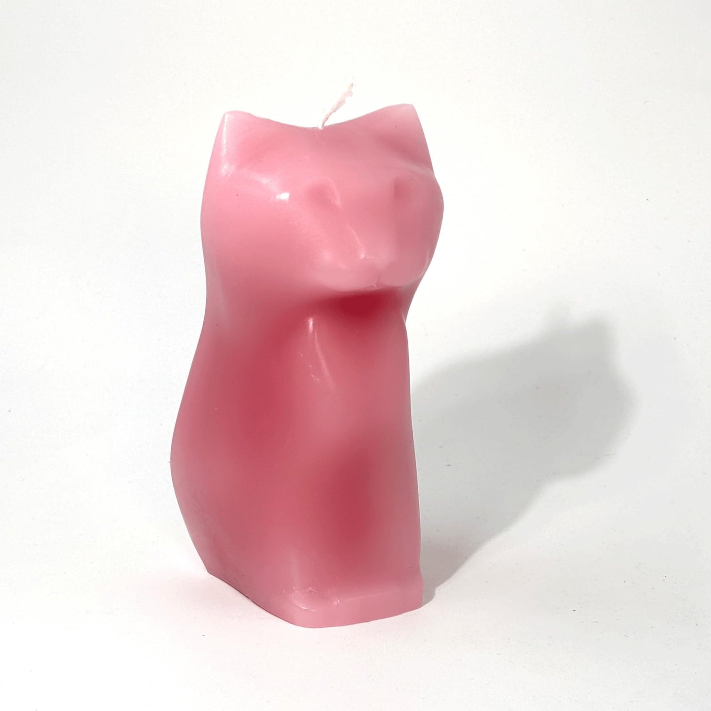 Hidden Skeleton Cat Candle (Pink)