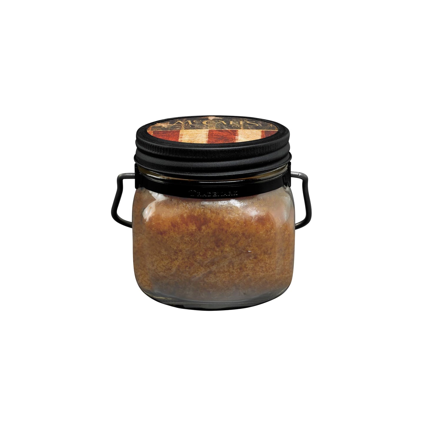 McCall’s Candles | State Fair | 16 oz Two-Wick Scented Candle | USA-Poured | Vintage Mason Jar with Carrying Handle | Caramel Apple, Cinnamon & Pie Crust Fragrance