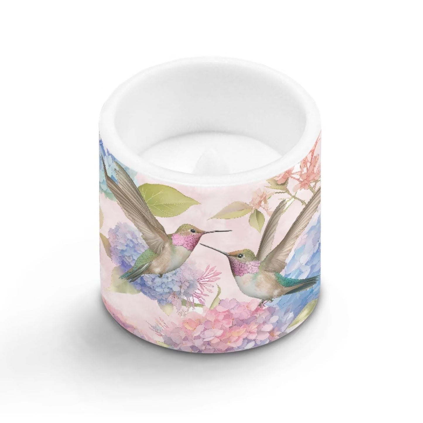 Cozeyat Pastel Bird LED Candles Set of 4 Battery Powered Flameless with Remote Timer Flickering Flame Waterproof for Home Beach Garden