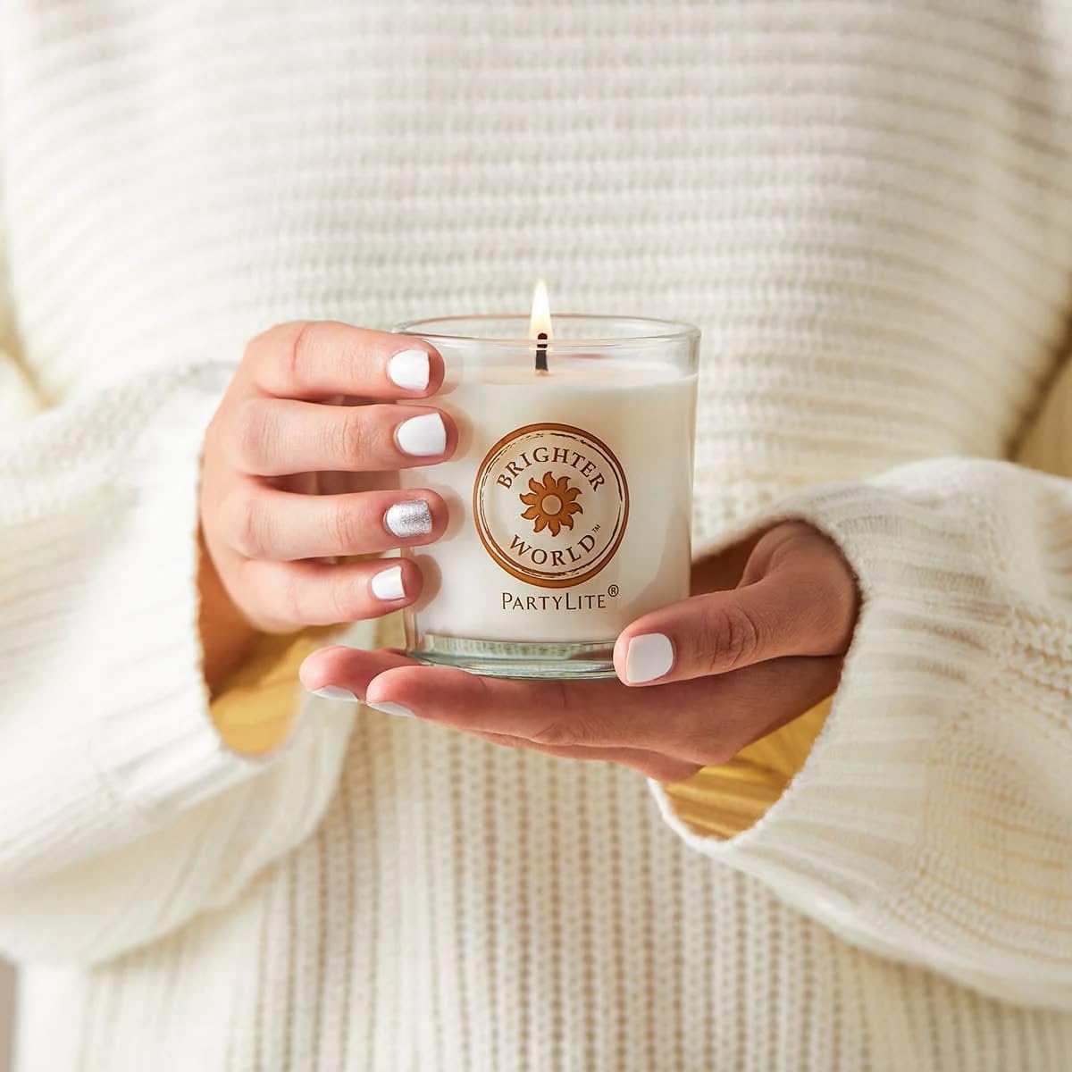 PartyLite Brighter World™ Vanilla Tonka Bean Jar Candle