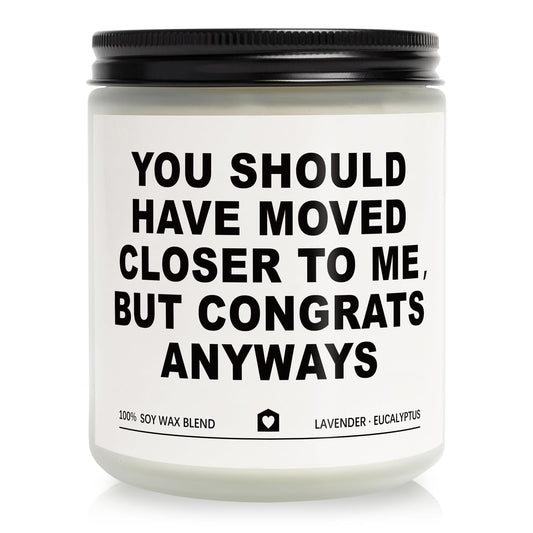 Gleevera Housewarming Gifts New Home, Best Housewarming Gifts 2026 - Handmade Lavender Scented Candle - New Home Gift Candle Ideas, House Warming Gift for Friends Couple New Homeowner (7oz)