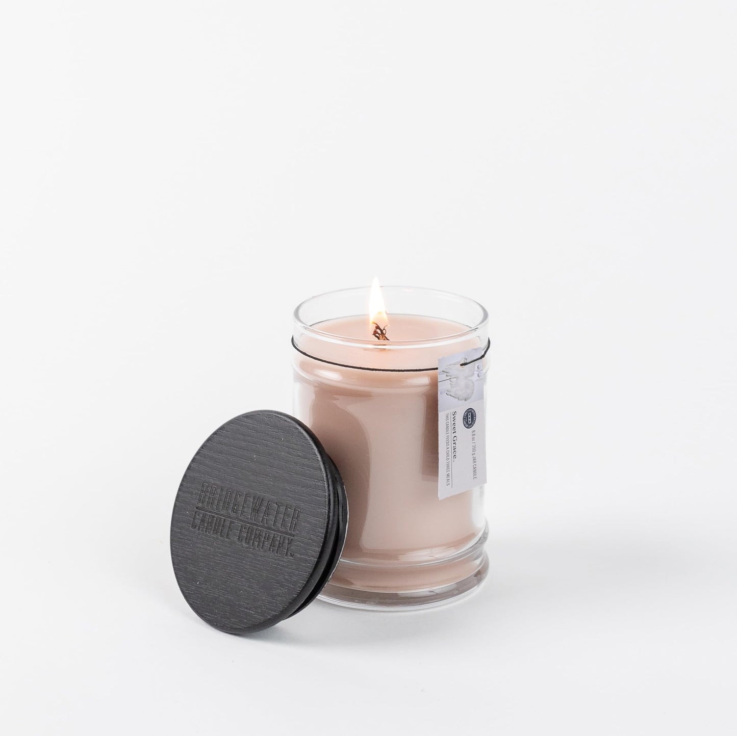 Bridgewater Candle 8oz Soy Wax Blend Fragranced Jar Candle-Sweet Grace
