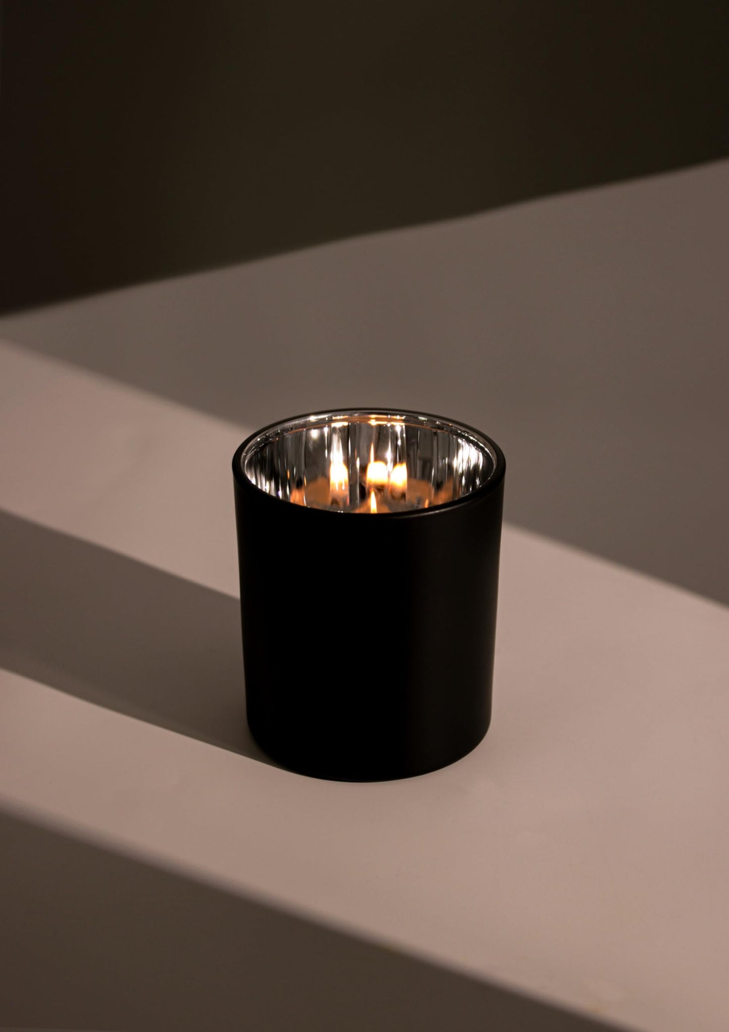 Bulk Candle Jars for Candle Making, Luxury Container with Electroplated Interior, 12PCS Vessel with Metal Lids Empty Jars - Silver Inner