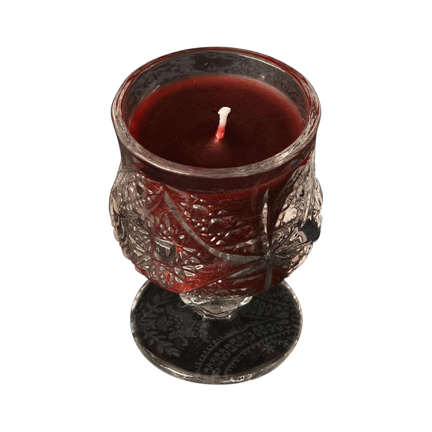 Low Temperature Candles Wine Cup Shaped in The Dark Scented Candles Low Heat Romantic Wax Play Candles Body Safe Low Temp Drip Candles Massage Soy Candles (E)