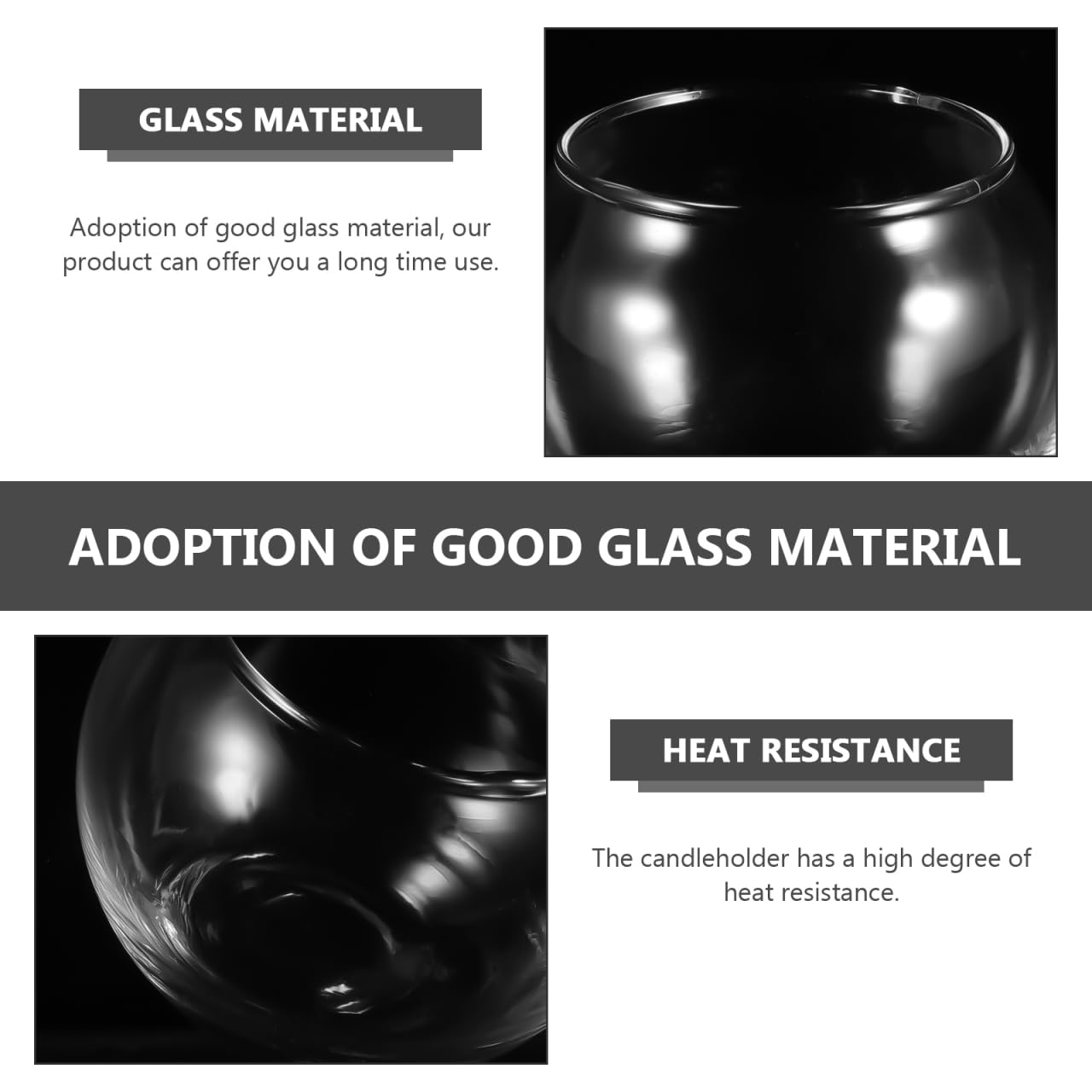 SEWACC 2pcs Glass Tealight Candle Holder Round Clear Votive Candle Holders for Table Centerpieces Wedding Party Decoration