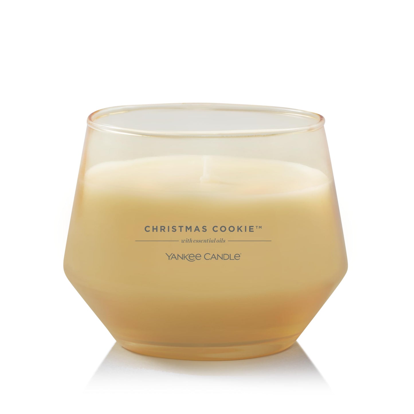 Yankee Candle Studio Scented Candle with up to 50 Hour Burn Time, Premium Plant Wax Blend for Consistent Burn, 10 oz Jar Candle with Room Filling Fragrance, Christmas Cookie