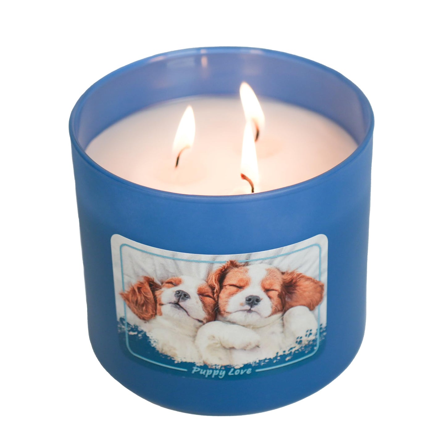 Colonial Candle Puppy Love Scented Jar Candle, 14 oz - Warm & Comforting Home Fragrance, Long-Lasting Burn, Made in The USA