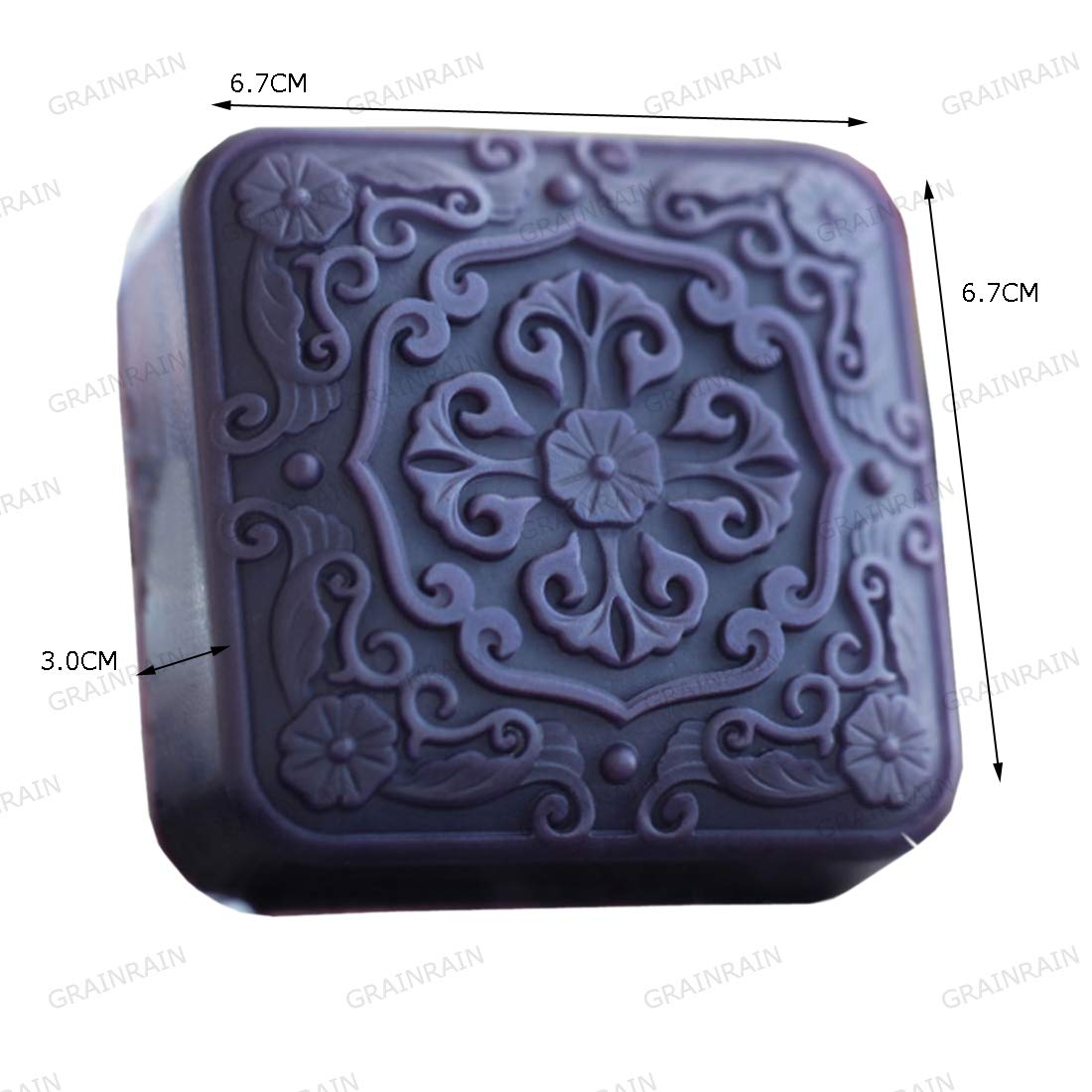 Flower Silicone Soap Molds Soap Molds for Soap Making Silicon Molds for Soaps DIY Craft Handmade Soap Candle Plaster Resin Mould (14182)