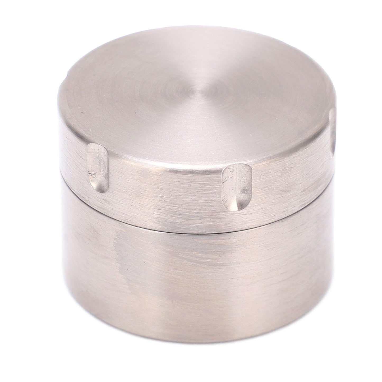 Alomejor Metal Round Candlestick for Tea and Storage, and Portable for Travel