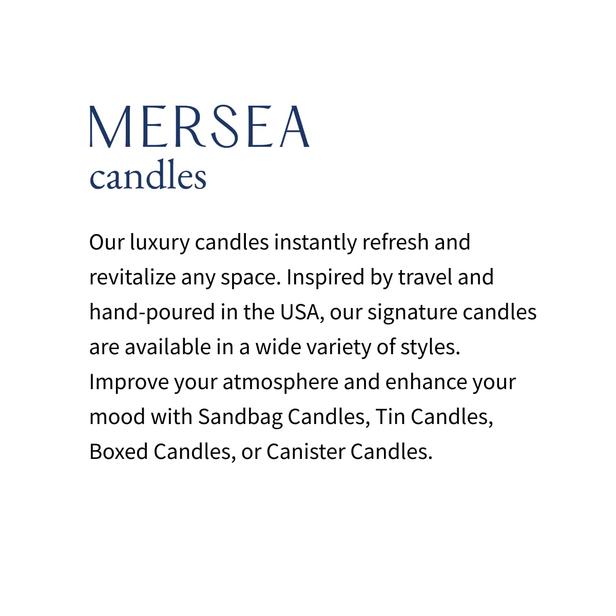 MERSEA Coconut Sugar Tin Candle, Scented Candle Tin (3.5 oz)