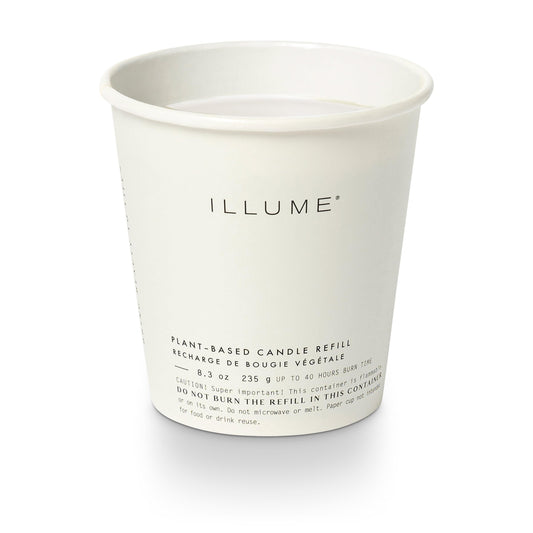 Illume Beautifully Done Boxed Glass Candle Refill, Isla Lily