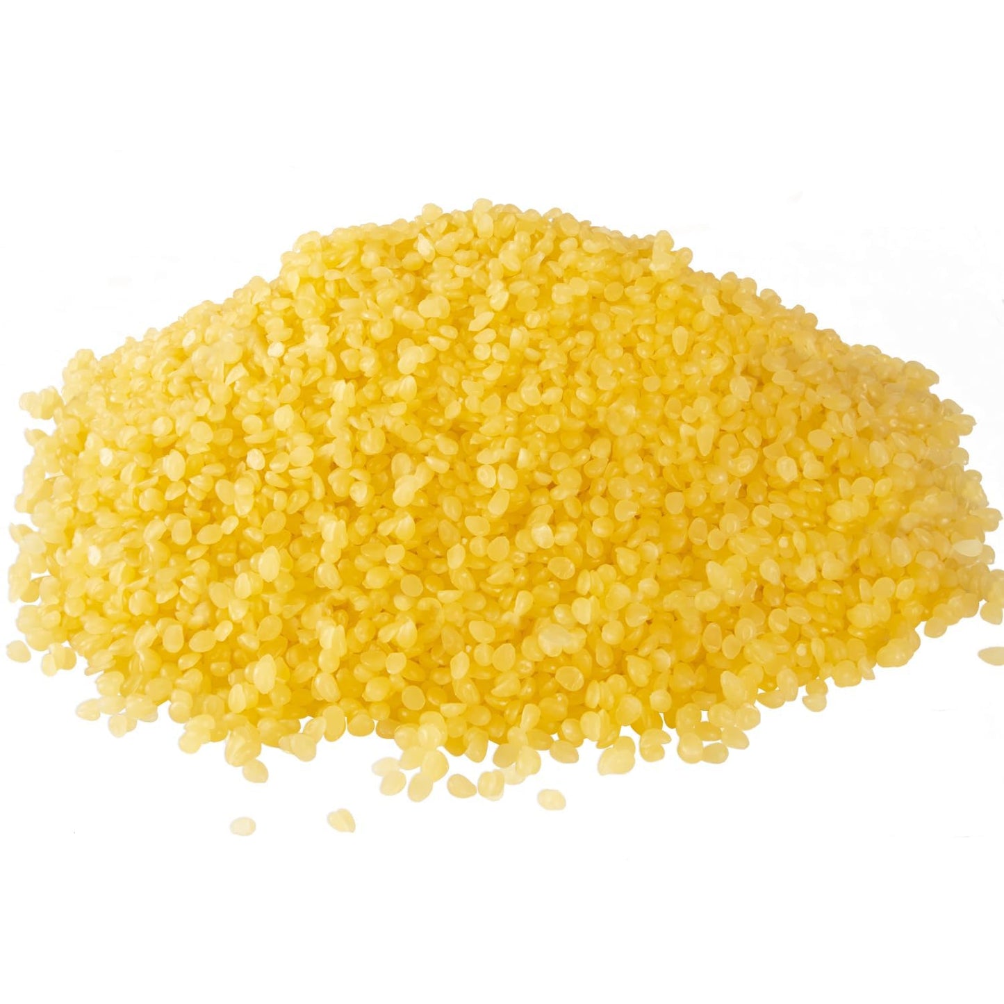 Grcdoyvl Natural Yellow Beeswax Granules (10-Pound) | Unrefined Pure Material for DIY Projects | Candle Making, Skin Care, Lip Balm, Soap Base | Organic Beeswax Pellets