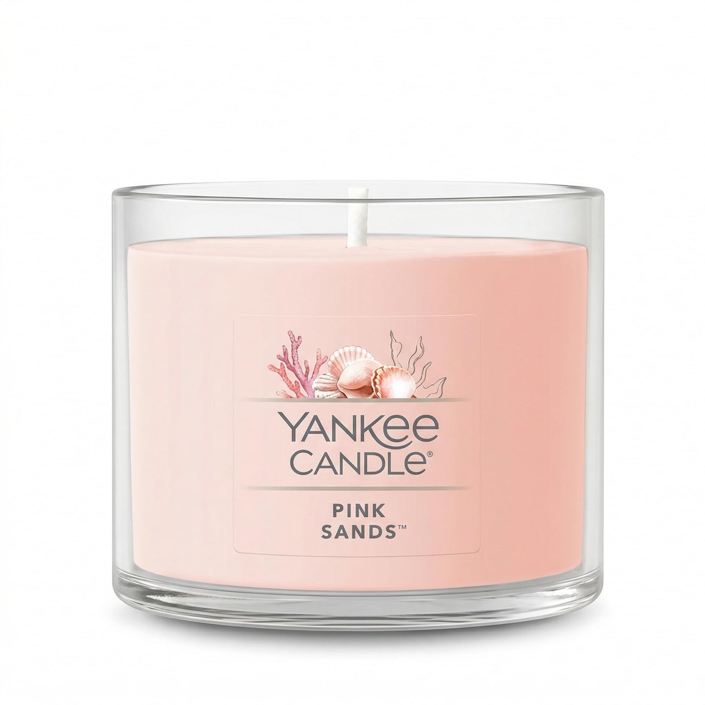 Yankee Candle Mini Jar Scented Candles, Small Single Wick Candle Set, Soy Wax Blend, Vanilla Cupcake, Lilac Blossoms, Coconut Beach, Pink Sands (Sweet Serenity Variety Pack)