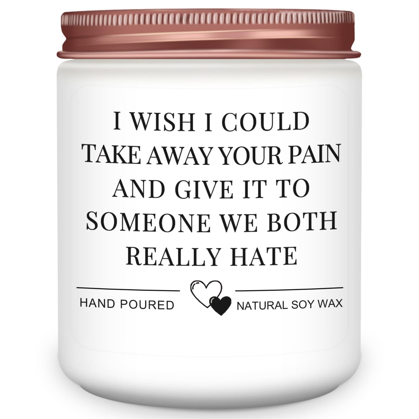 Homsolver Get Well Soon Gifts for Women, After Surgery Gifts, Feel Better, Cheer Up,Cancer,Get Well, Grieving Gift for Women, Friend, Family, Coworker, Wish Scented Candle