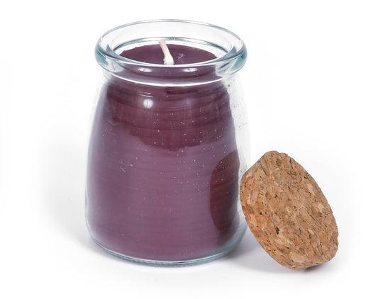 BeeTheLight Beeswax Jar Candle - 100% Pure USA Bees Wax in Glass Container - All Natural Light Honey Scent