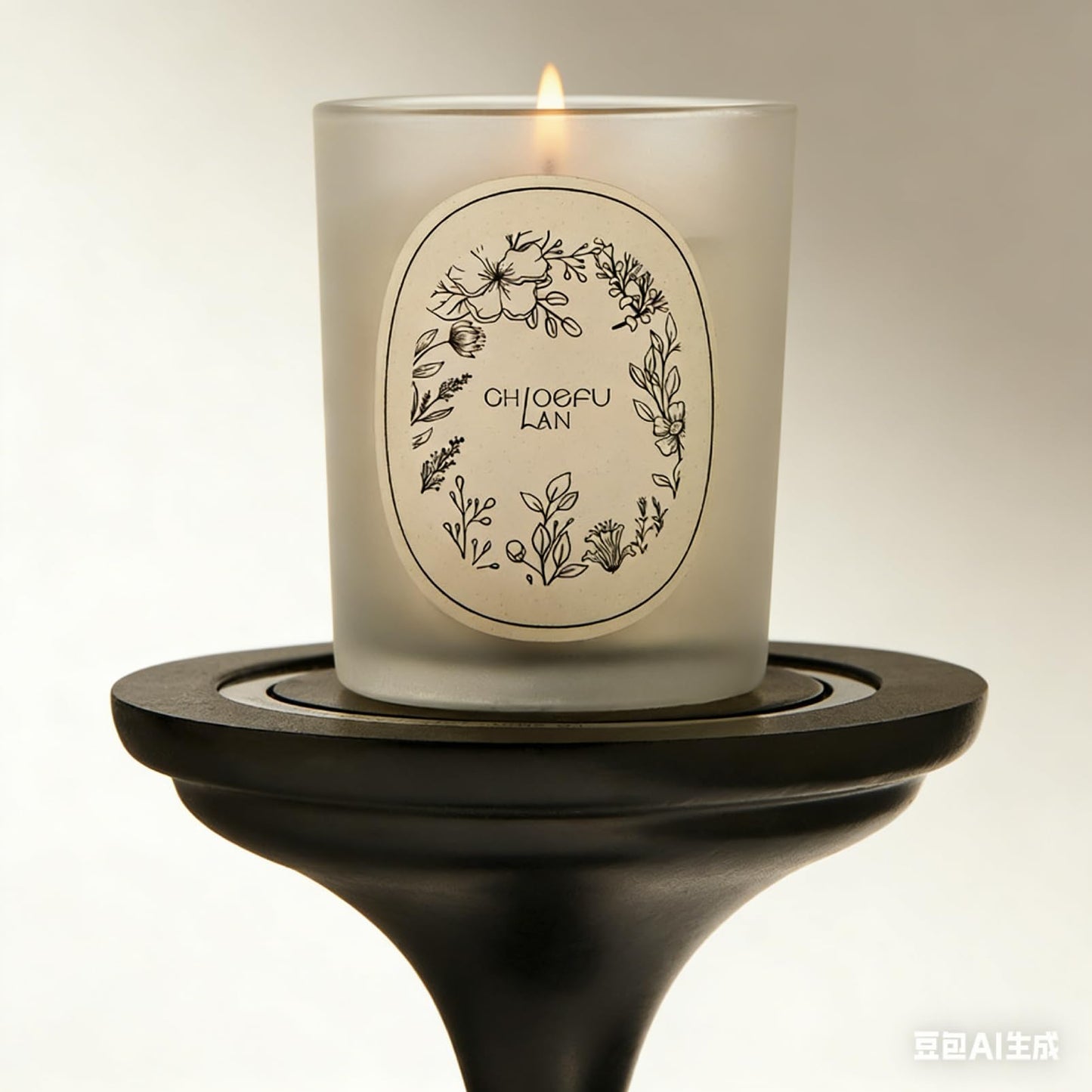 Scented Candle, Round Frosted Atmosphere, Suitable for Home 3-in-1 Set (White Tea Orchid/Cold Water/Earl Grey Tea with Cucumber)