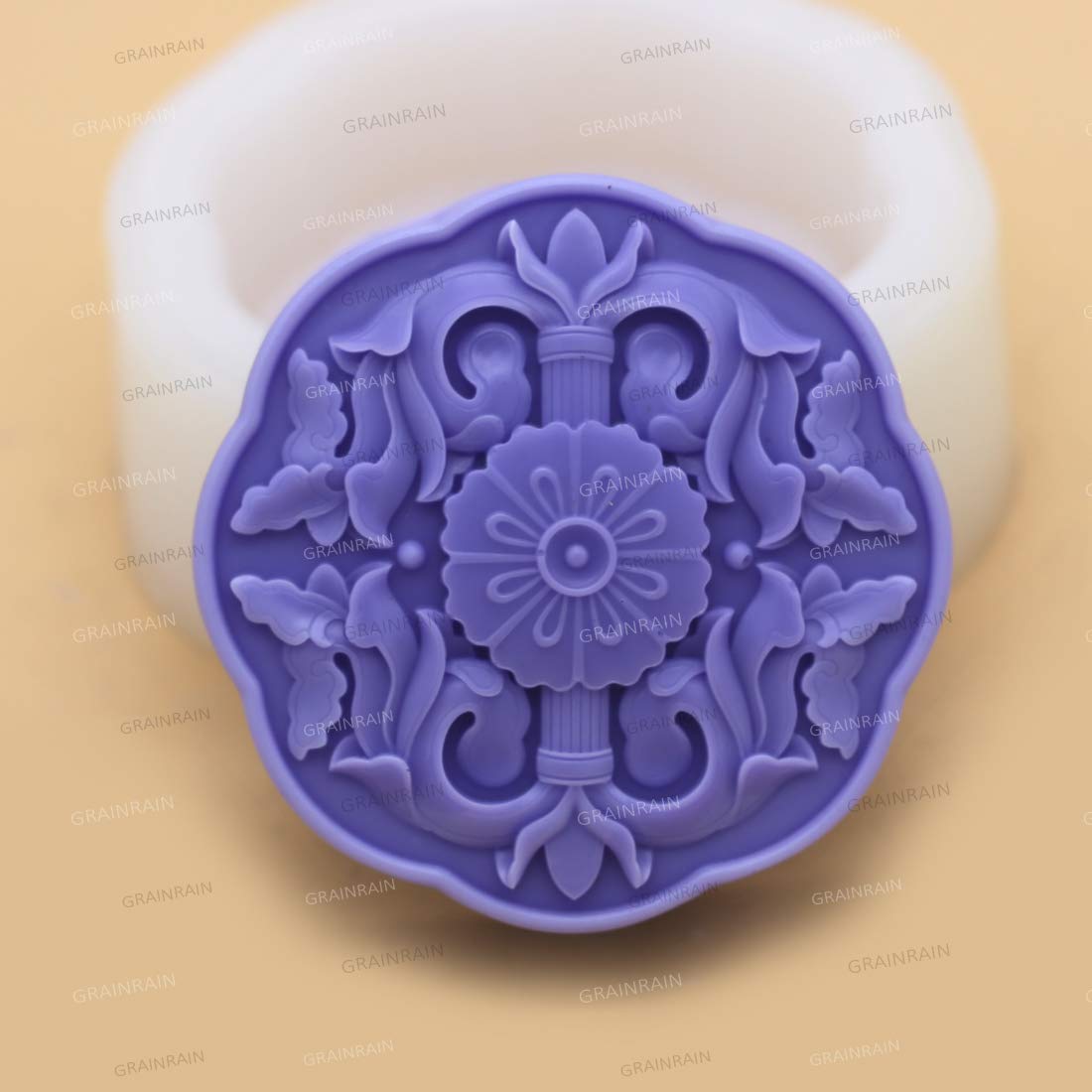 Silicone Soap Molds - DIY Craft Handmade Soap & Candle Plaster Resin Mould (14107)