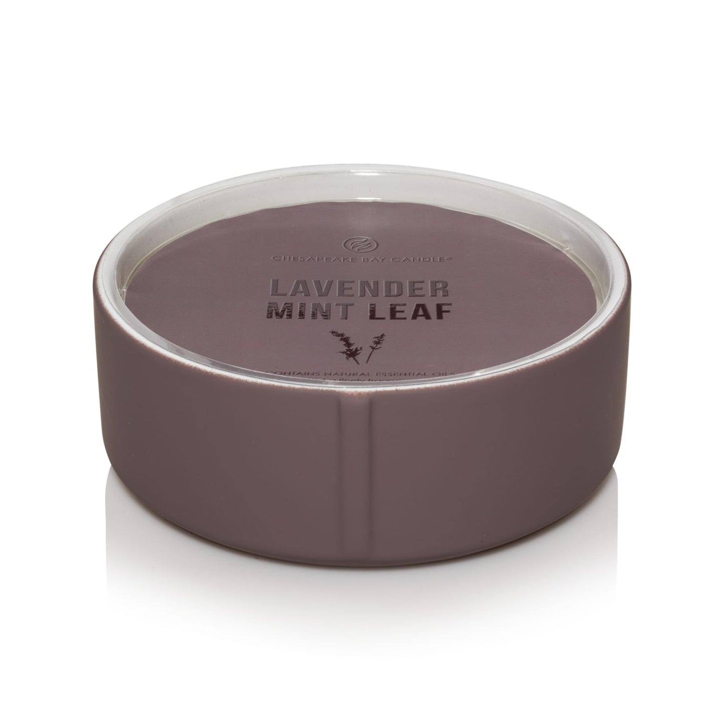 Chesapeake Bay Candle PT42079 Candle Multi-Wick Ceramic Lavender Mint Leaf Home Décor