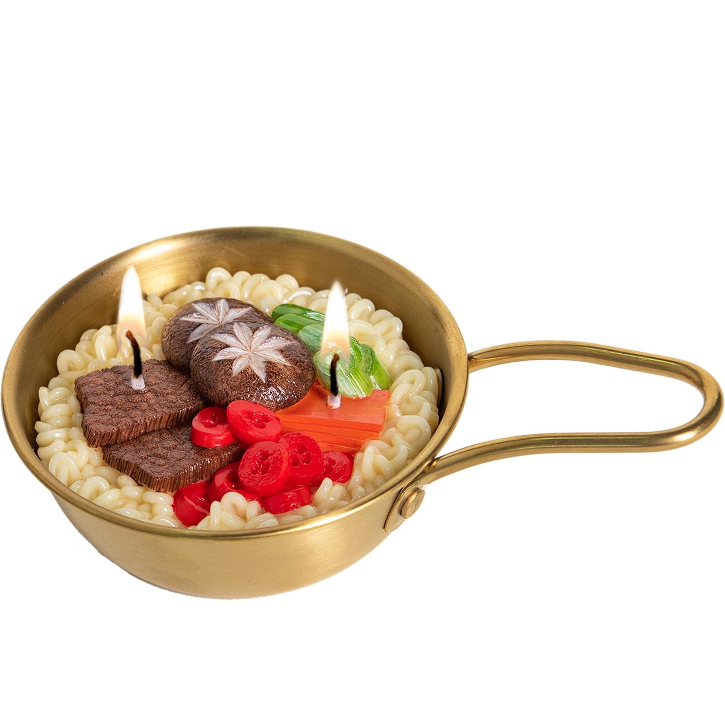 Ramen Noodles Vegetable Wax Candle for Friend Yourself Gift