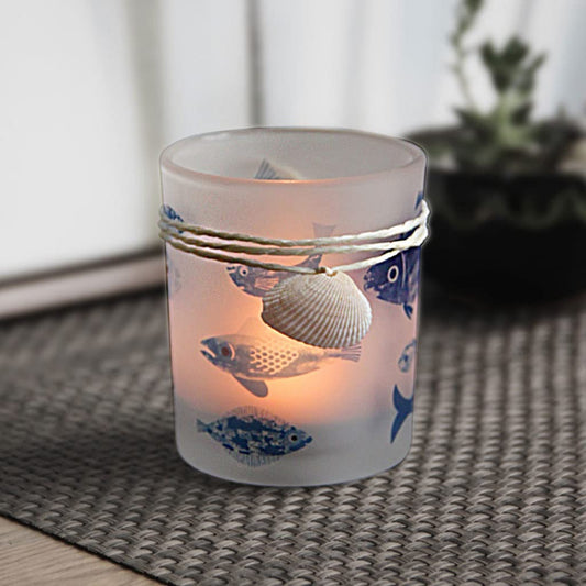 KUYWLMKMZZ Candlestick Holder Nordic Creative Glass Candle Holder Shell Decorative Ornament Candle Holder Suitable for Living Room Bedroom Dining Room Candle Holders (Color : A)