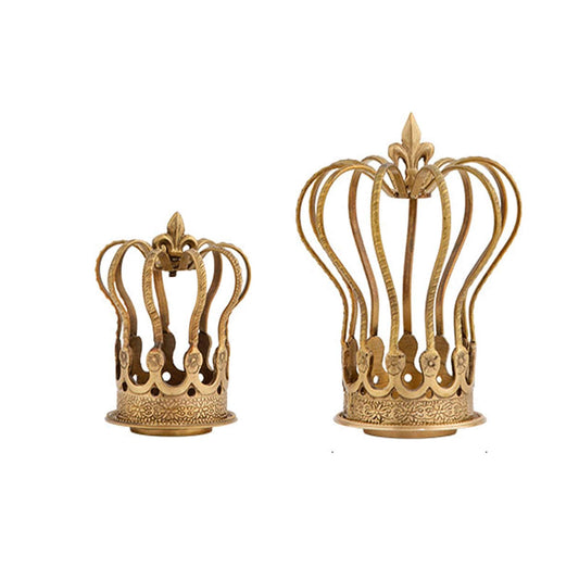 XILIN-1987 Candle Holderss European Style Brass Candle Holder Creative Candle Stand Home Decoration Decoration Home Dining Table Candlesticks Decorative Candlestick