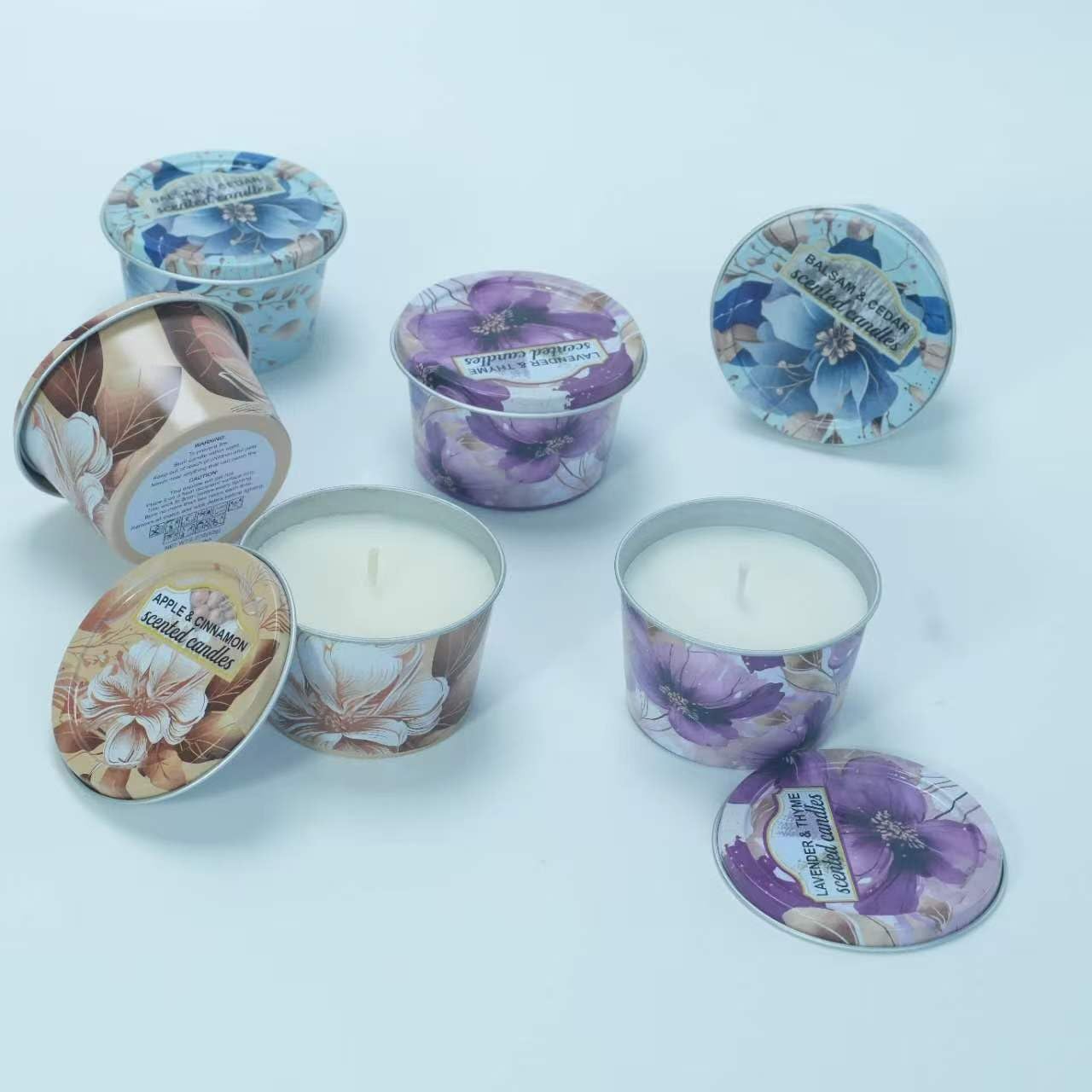 Scented Candles 3-Pack Set