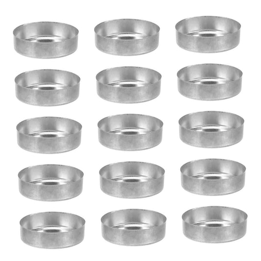 IMIKEYA 20pcs Candle Cup Empty Tealight Cups Gold Candles Holder Empty Wax Containers Tealight Candle Stand Scented Candles Holder Wax Melt Container Decor for Home Aluminum Grace Crafts