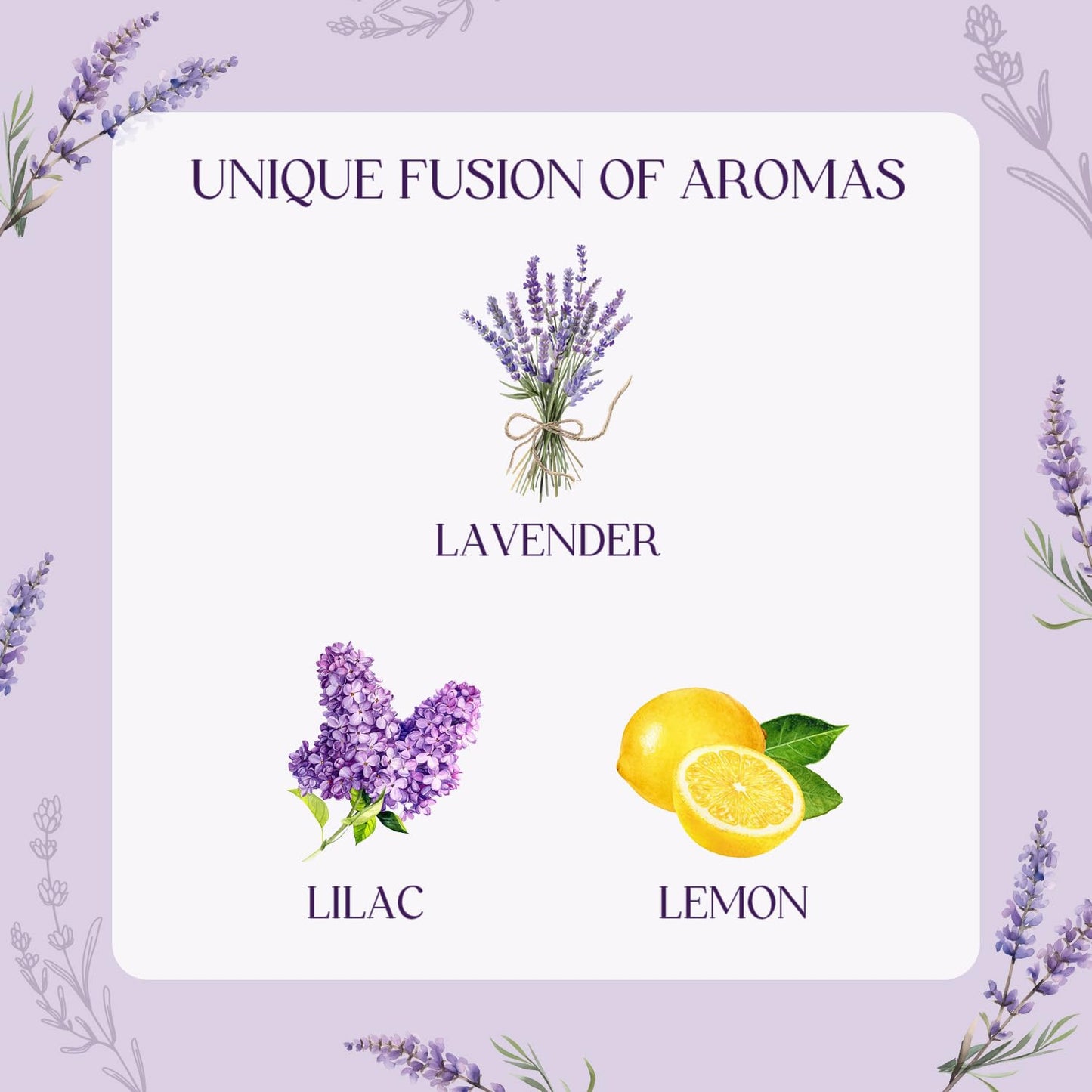 CHILLFLAME Lavender Candle, Scented Candles Gift Set for Stress Relief, 3 Votive Candles for Women and Men, Birthday Candle Gifts for Women, Christmas Candles for Women (Purple, 7 oz)