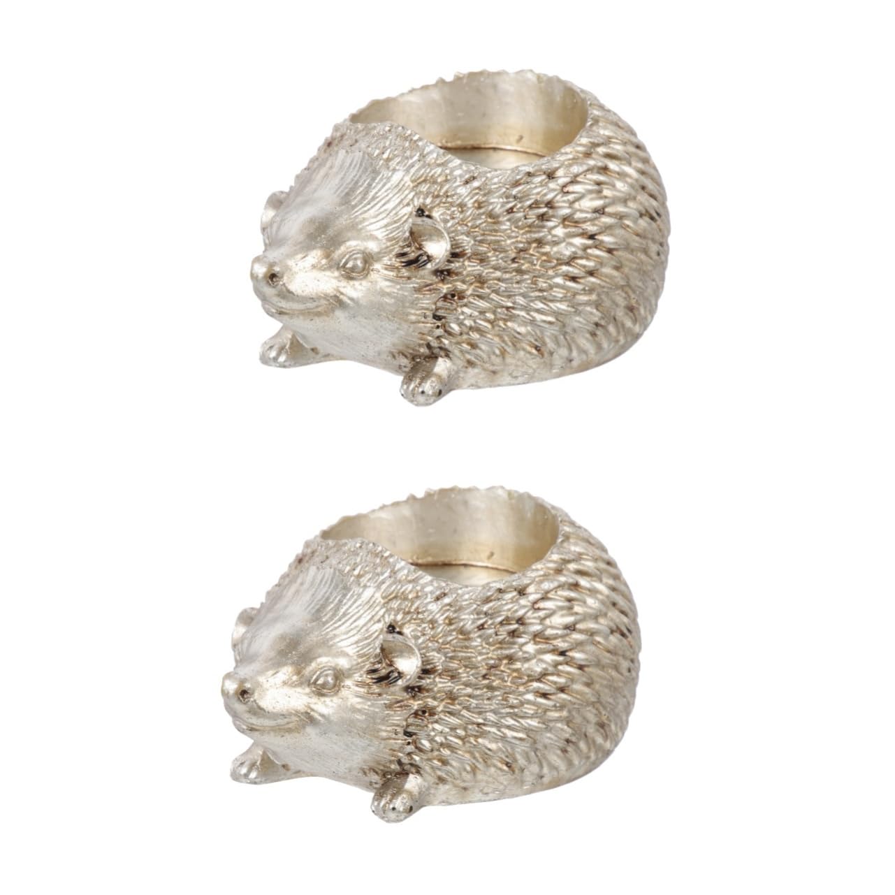 LIFKOME 2pcs Shaped Candle Holder Premium Resin Animal Statue for Home Decor Unique Artware for Table and Shelf Lifelike Design Meaningful Occasions