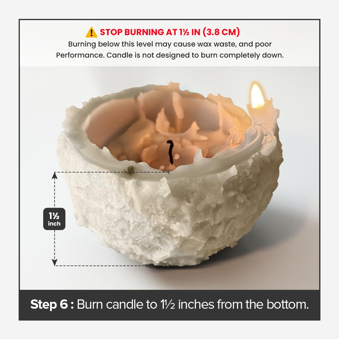 Spiral Candle with Hollow Round Design, Sculptural Wax Decor Gift, Unique Wick Flame Path, Modern Accent Piece for Shelf, Table, Mantel, and Entryway Display Set (Yellow, Vanilla Scented) - LUMINORA