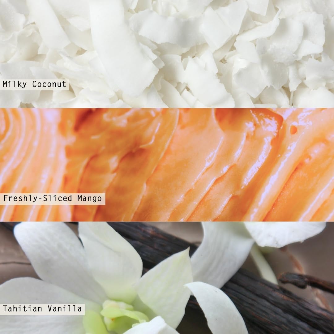 Beautifully Done Essentials Coconut Milk Mango Scented Candle Refill
