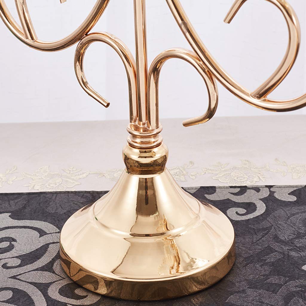 XILIN-1987 Candle Holderss 5 Head Candle Holder Desktop Decoration Retro Home Desktop Candle Holder Decorative Candlestick