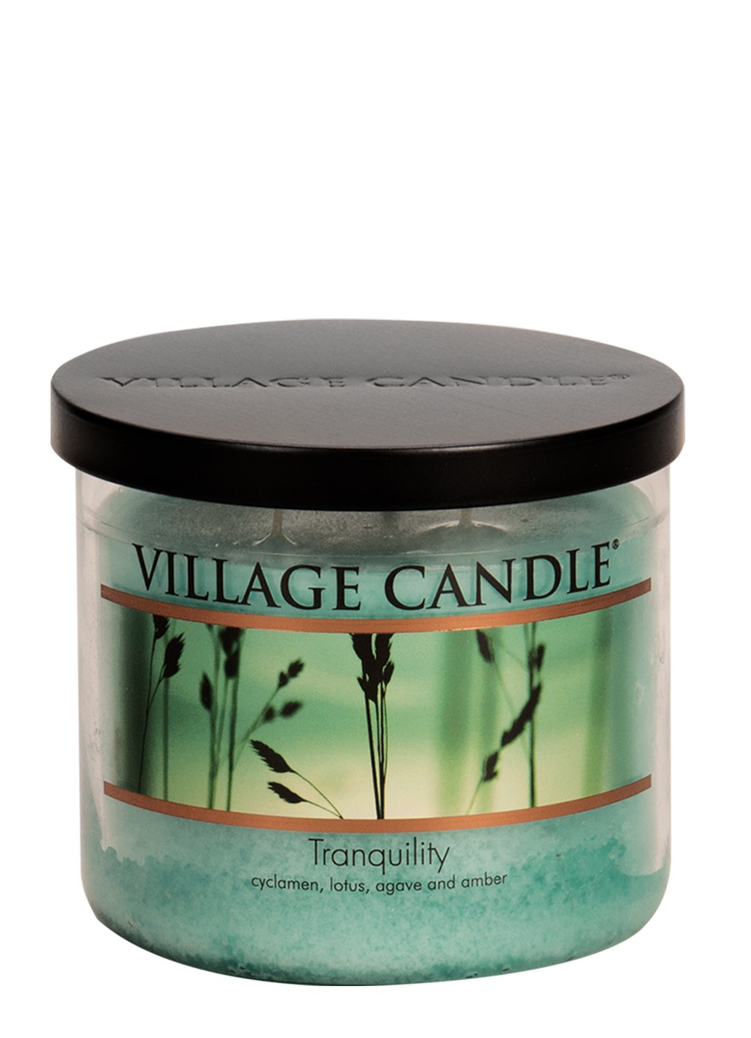 Village Candle Tranquility 17 oz Glass Bowl Scented Candle, Medium