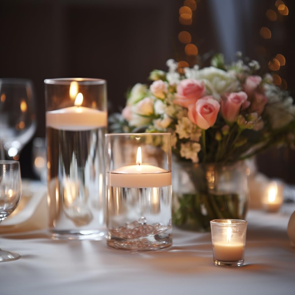Beeswax Tealight Candles+ White Floating Candles